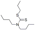 Dibutyldithiocarbamic acid propyl ester 结构式