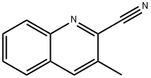 3-甲基2-氰基喹啉,19051-05-9,结构式