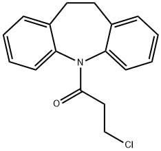 5-(3-氯丙醇基)-10,11-二氢-5H-二苯并[B,F]氮杂卓 结构式