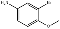 3-溴-4-甲氧基苯胺, 19056-41-8, 结构式