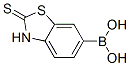 Boronic acid, (2,3-dihydro-2-thioxo-6-benzothiazolyl)- (9CI) Struktur