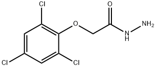 2-(2,4,6-三氯苯氧基)乙烷肼 结构式