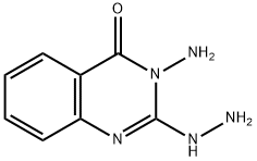 3-Amino-2-hydrazinoquinazolin-4(3H)-one Structure