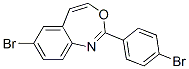 7-Bromo-2-(p-bromophenyl)-3,1-benzoxazepine,19062-92-1,结构式