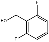 2,6-ジフルオロベンジルアルコール 化学構造式
