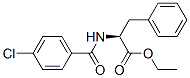 ethyl (2S)-2-[(4-chlorobenzoyl)amino]-3-phenyl-propanoate,19064-51-8,结构式