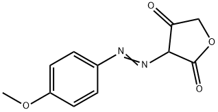 2,4(3H,5H)-Furandione,  3-[(4-methoxyphenyl)azo]-  (9CI),190651-36-6,结构式