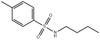 N-Butyltoluene-4-sulfonamide Struktur