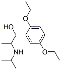 1-(2,5-diethoxyphenyl)-2-(propan-2-ylamino)propan-1-ol,1907-66-0,结构式