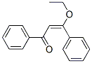 3-ethoxy-1,3-diphenyl-prop-2-en-1-one Struktur