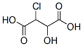Butanedioic  acid,  2-chloro-3-hydroxy- Structure