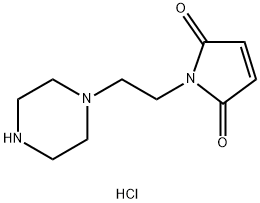 N-(2-PIPERAZINOETHYL)MALEIMIDE Structure