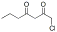 2,4-Heptanedione,  1-chloro-|