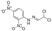 ジクロロアセトアルデヒド2,4-ジニトロフェニルヒドラゾン 化学構造式