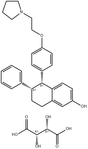 ЛАСОФОКСИФЕН HCL структура