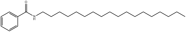 N-十八烷基苯甲酰胺 结构式