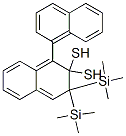 1,1-Binaphthalene-2,2-dithiol, 3,3-bis(trimethylsilyl)- Struktur