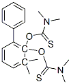 Carbamothioic acid, dimethyl-, O,O-(3,3-dimethyl1,1-biphenyl-2,2-diyl) ester Structure