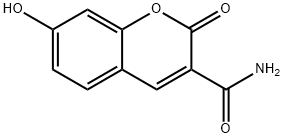 7-HYDROXY-2-OXO-2H-CHROMENE-3-CARBOXYLIC ACID AMIDE Structure