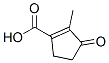 2-methyl-3-oxo-cyclopentene-1-carboxylic acid,1909-79-1,结构式