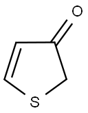 thiophen-3(2H)-one Struktur