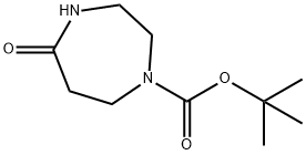 1-N-Boc-5-oxo-1,4-diazepane Structure