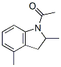 1H-Indole,  1-acetyl-2,3-dihydro-2,4-dimethyl-  (9CI)|