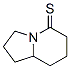 5(1H)-Indolizinethione,  hexahydro- 化学構造式