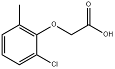 2-Chloro-6-methylphenoxyacetic acid Structure