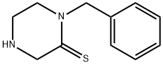 Piperazinethione,  1-(phenylmethyl)-  (9CI) 结构式