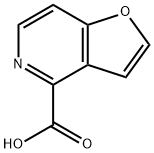 Furo[3,2-c]pyridine-4-carboxylic acid (9CI) Structure