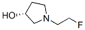 3-Pyrrolidinol,1-(2-fluoroethyl)-,(R)-(9CI) Structure