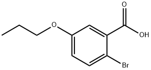 2-BROMO-5-N-PROPYLOXYBENZOIC ACID Structure