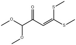 1,1-DIMETHOXY-4,4-BIS(METHYLTHIO)BUT-3-EN-2-ONE|1,1-二甲氧基-4,4-双(甲基硫烷基)丁-3-烯-2-酮