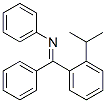 N-[[2-(1-メチルエチル)フェニル]フェニルメチレン]ベンゼンアミン 化学構造式