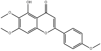 19103-54-9 2-(4-メトキシフェニル)-6,7-ジメトキシ-5-ヒドロキシ-4H-1-ベンゾピラン-4-オン