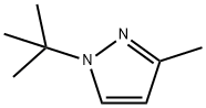 1-TERT-BUTYL-3-METHYL-1H-PYRAZOLE,191089-20-0,结构式