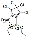 1,4,5,6,7,7-Hexachlorobicyclo[2.2.1]hept-5-ene-2,3-dicarboxylic acid diethyl ester Structure