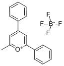 2-Methyl-4,6-diphenylpyryliumtetrafluoroborate Struktur