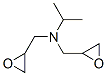 N-(1-メチルエチル)-N-(オキシラニルメチル)オキシランメタンアミン 化学構造式