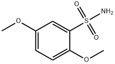2,5-DIMETHOXYBENZENESULFONAMIDE Structure