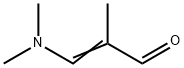 3-ジメチルアミノ-2-メチル-2-プロペナール 化学構造式