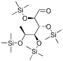 2-O,3-O,4-O,5-O-Tetrakis(trimethylsilyl)-6-deoxy-L-mannose Structure