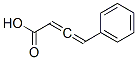 (S)-4-フェニルブタン-2,3-ジエン酸 化学構造式