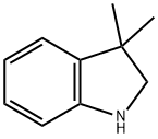 3,3-ジメチルインドリン 化学構造式