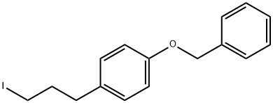 1-((4-(3-IODOPROPYL)PHENOXY)METHYL)BENZENE|1-(苄氧基)-4-(3-碘丙基)苯