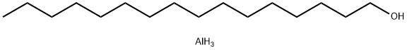 アルミニウムトリ(ヘキサデカン-1-オラート) 化学構造式