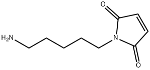 1H-Pyrrole-2,5-dione, 1-(5-aMinopentyl)- Structure