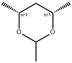 2,4,6-trimethyl-1,3-dioxane Structure