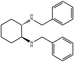 1S,2S-N,N'-BIS(PHENYLMETHYL)-1,2-CYCLOHEXANEDIAMINE,191480-61-2,结构式